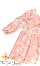 Load image into Gallery viewer, Soft Bunny Dress with Lace Size 4