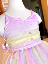 Load image into Gallery viewer, Rainbow Party Dress Size 5