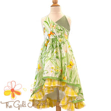 Load image into Gallery viewer, Butterfly Summer Hi-Low Dress Size 7/8