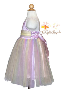 Rainbow Party Dress Size 5