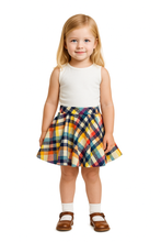 Load image into Gallery viewer, Plaid Fall Skort Sz 6/7