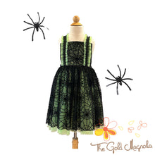 Load image into Gallery viewer, Halloween Dress Spooky Cutie Size 7/8