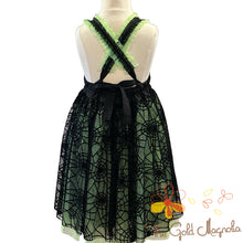 Load image into Gallery viewer, Halloween Dress Spooky Cutie Size 7/8