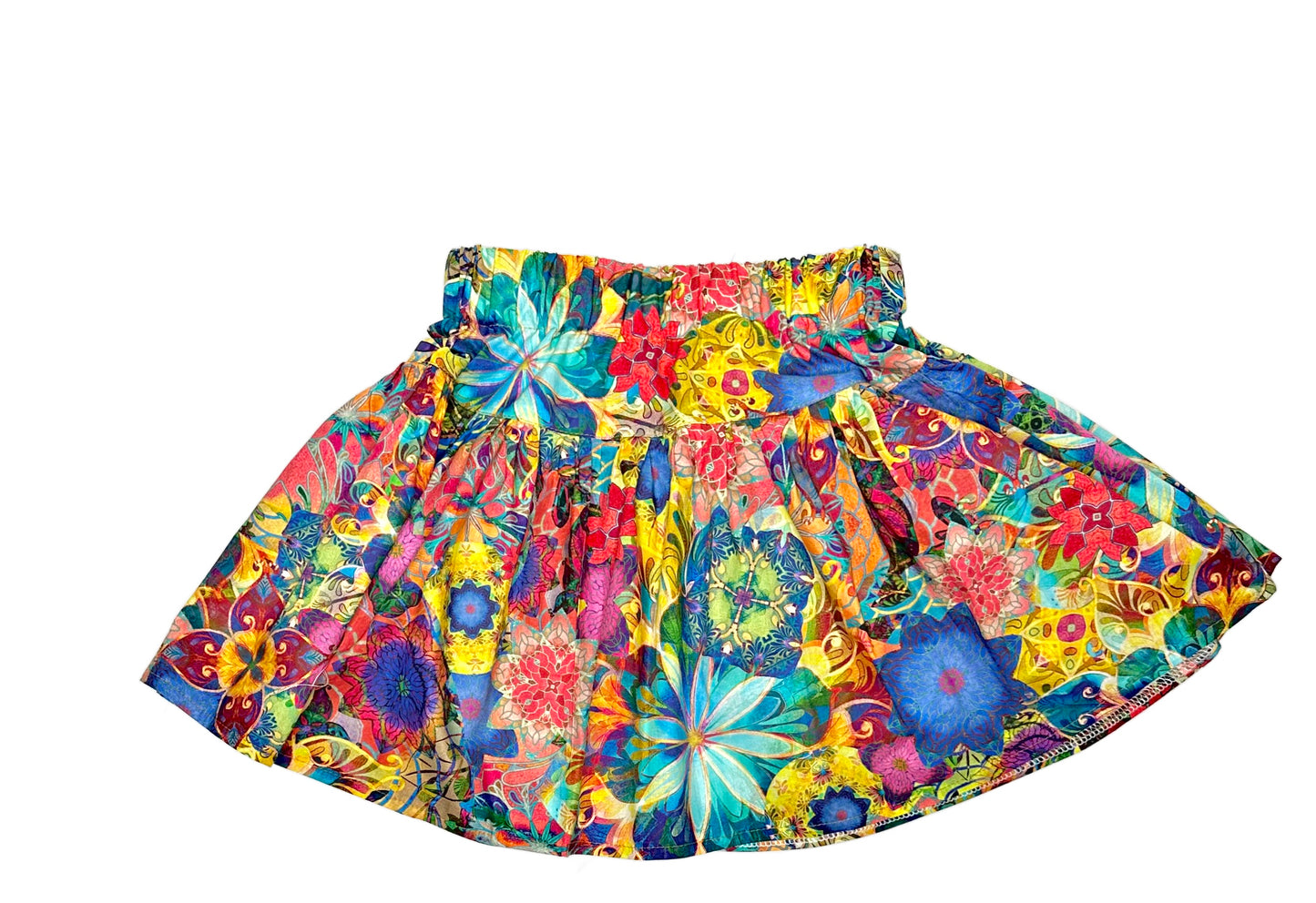 Girls Fall Kaleidoscope Skirt