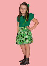Load image into Gallery viewer, Shamrock Twirl Skirt