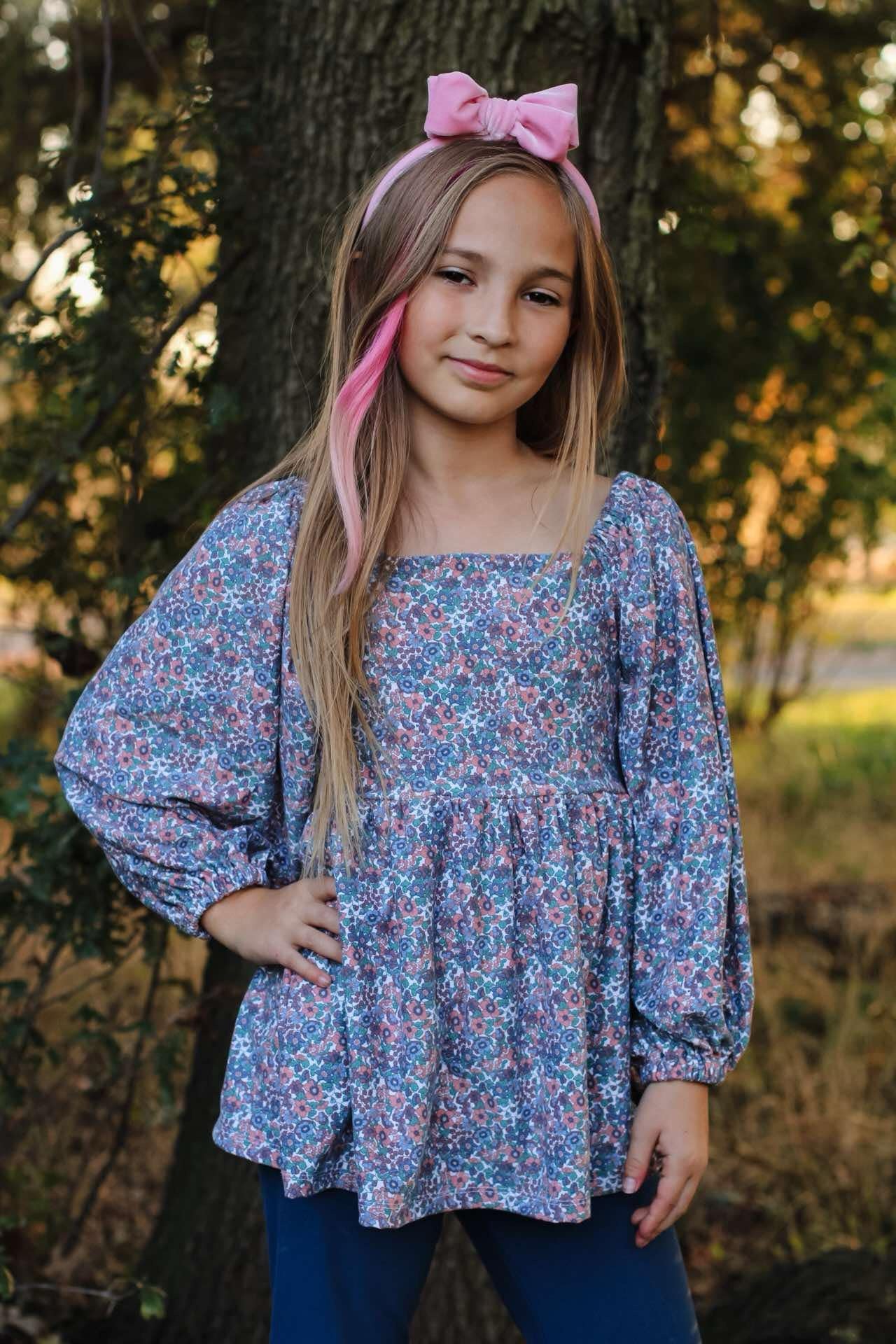 Girls Boho Style Spring Top / Dress