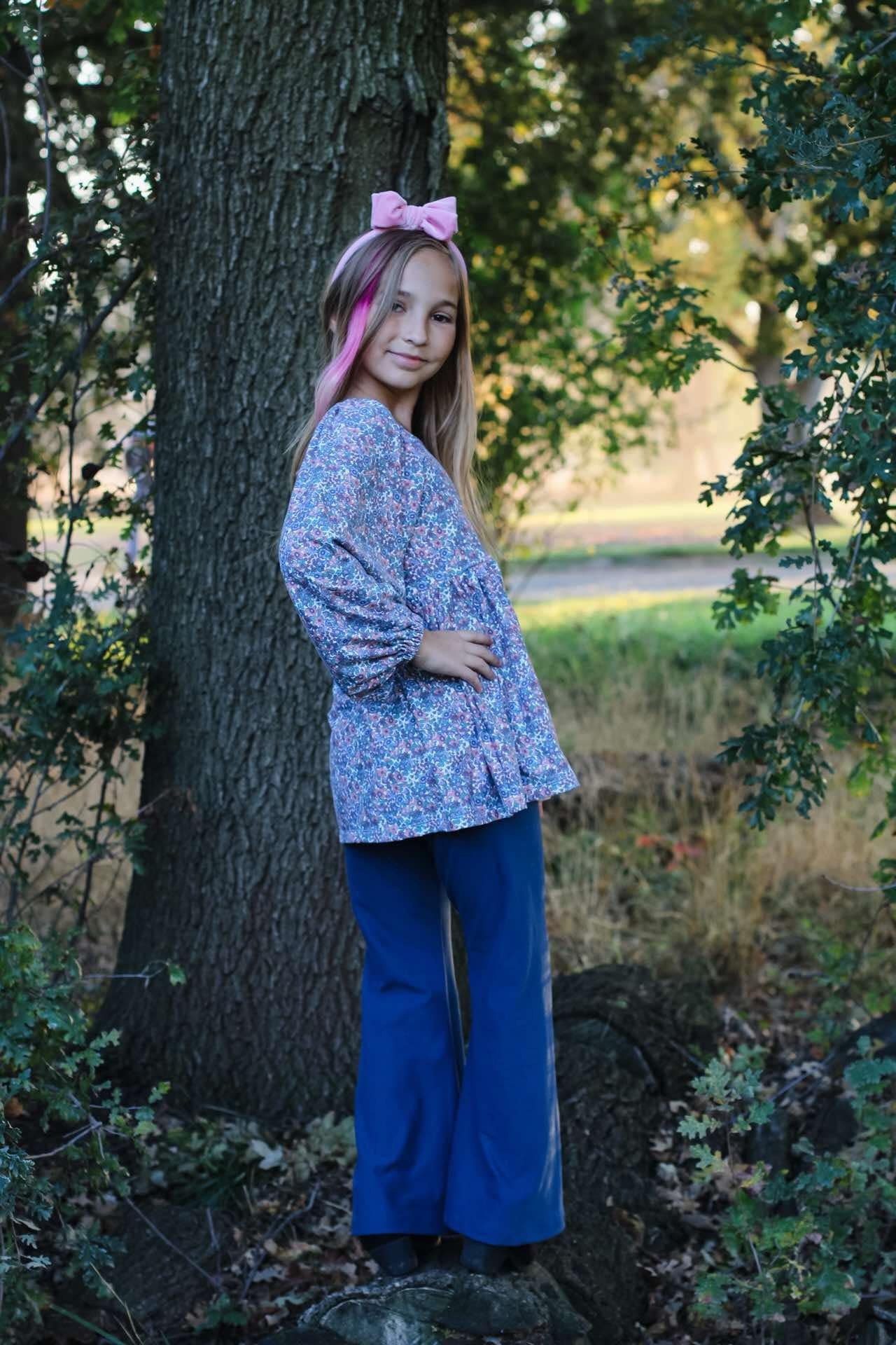 Girls Blue Bell Bottoms or Leggings